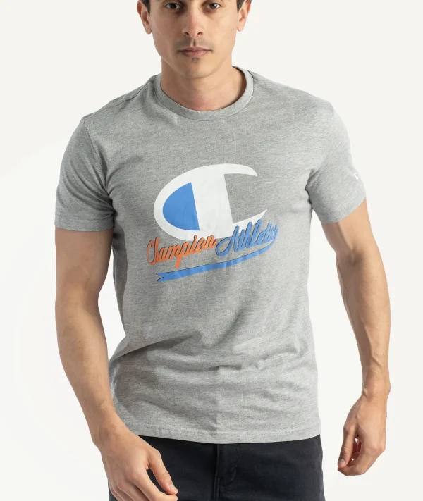 T-Shirts CHAMPION Gris Chiné