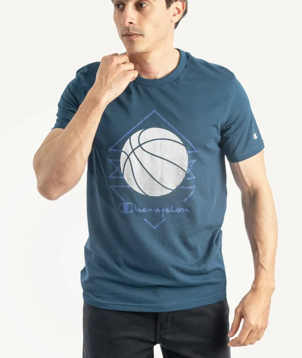 T-Shirts CHAMPION Bleu