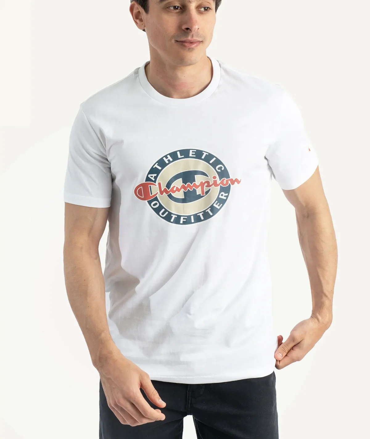 E-115034032-002_A T-Shirts CHAMPION Blanc – Image 1