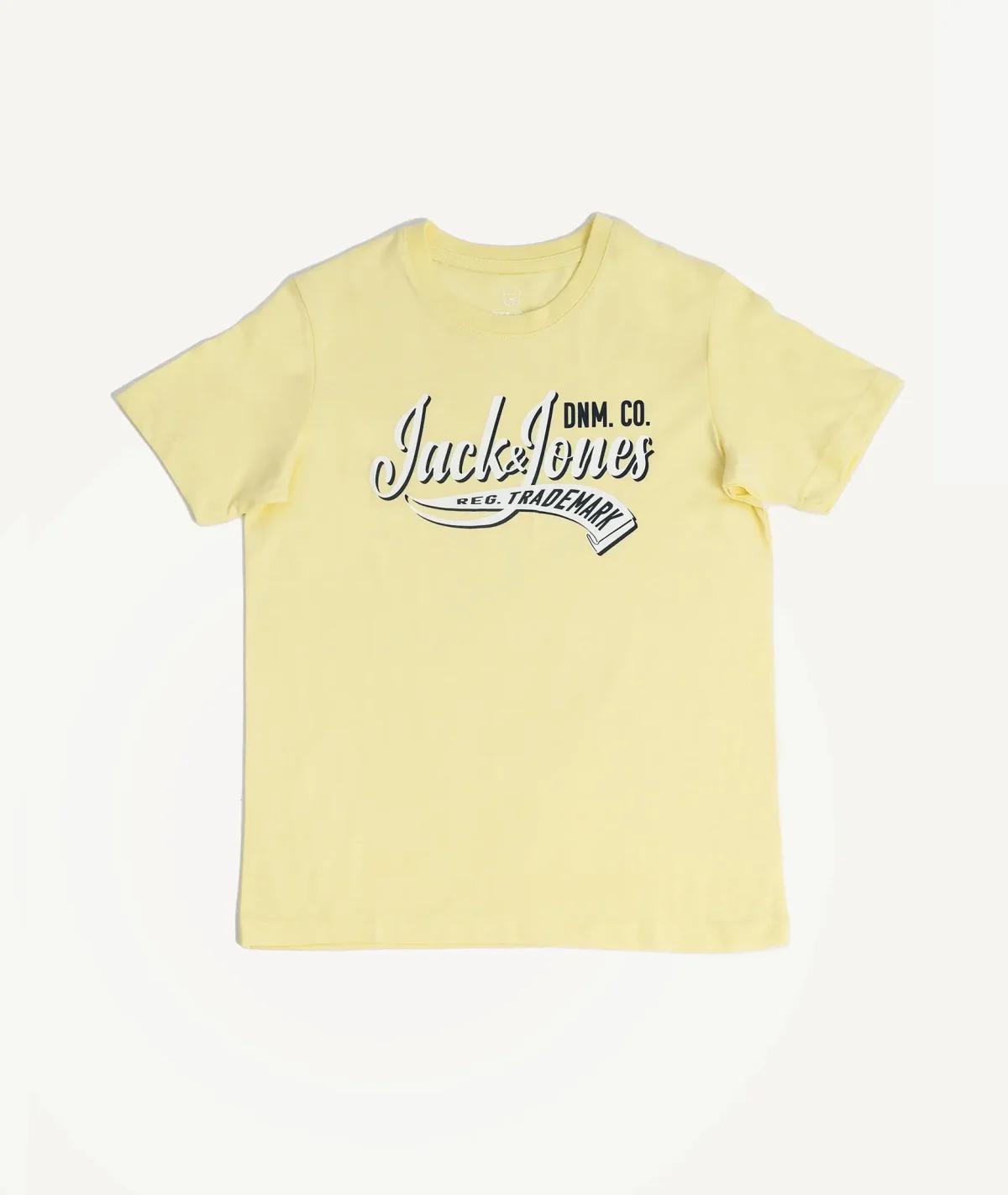 E-140034014-005_A T-Shirts Imprimé JACK&JONES enfant Jaune – Image 1