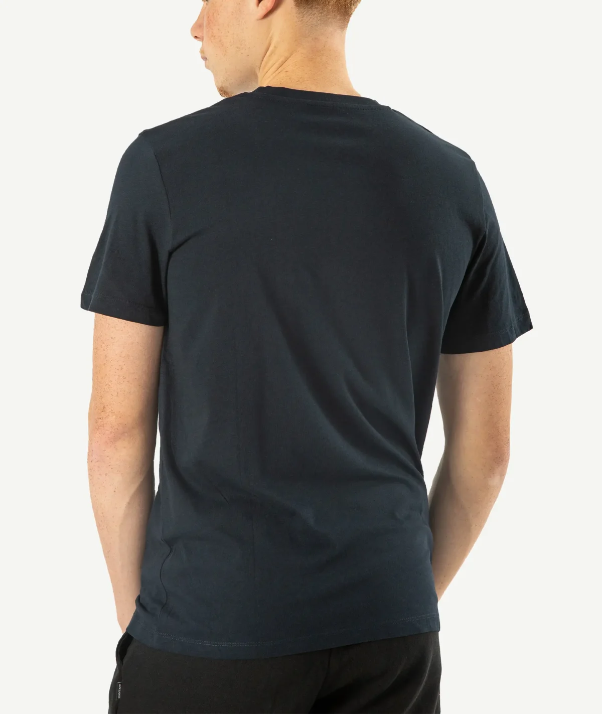 T-Shirts JACK&JONES Imprimé Bleu Nuit – Image 2