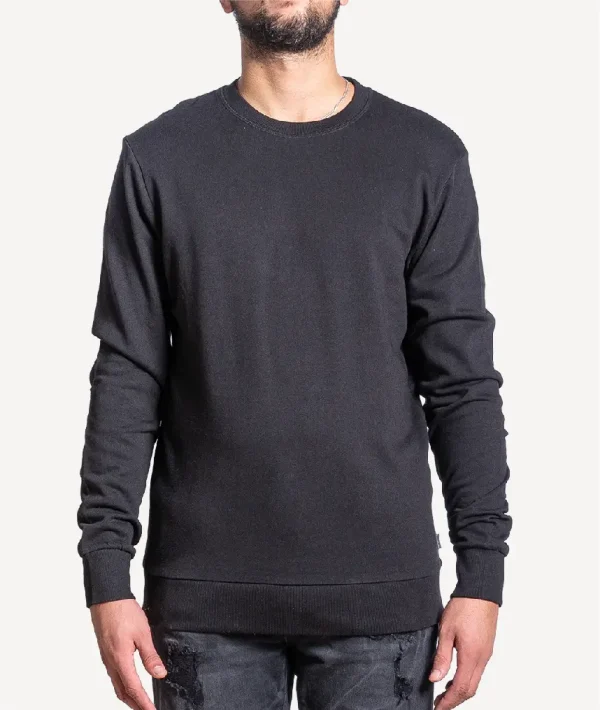 Sweatshirt En Coton Coupe Décontractée