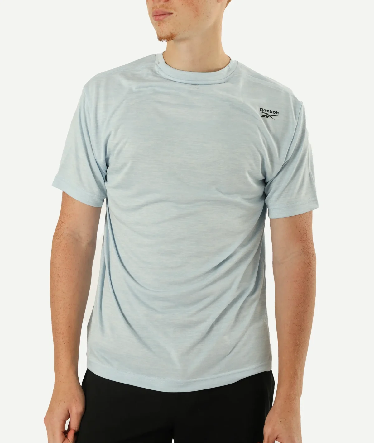 E-193034010-006_A T-Shirts de Sport REEBOK Bleu Ciel – Image 1