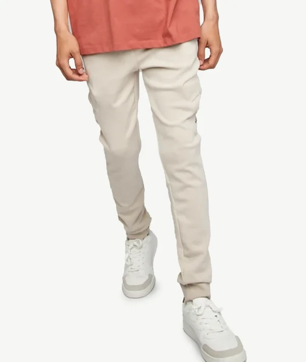 Bas Joggings KIABI Blanc cassé