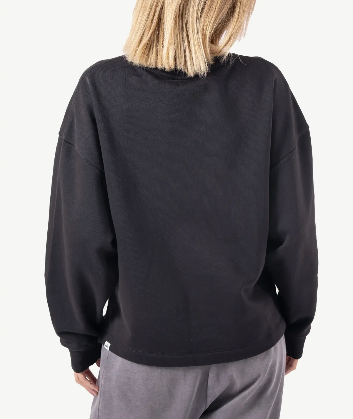 Sweatshirt PUMA Femme Noire – Image 2